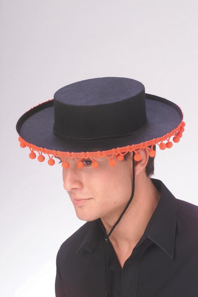 Spanish Hat with Pom Poms - Rubies Costumes & Accessories - HalloweenCostumes4U.com - Accessories