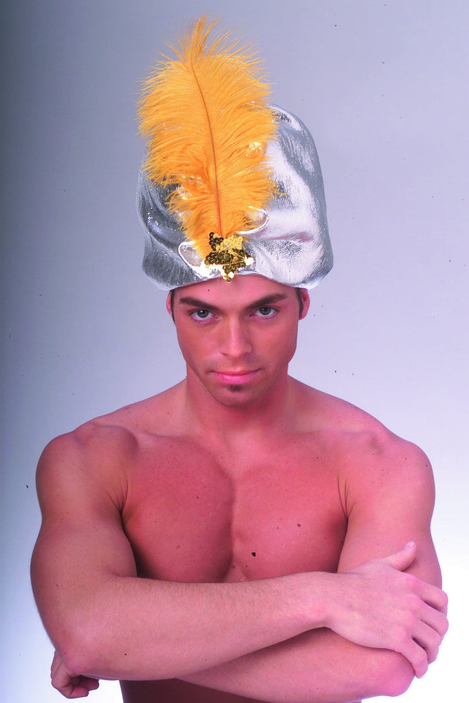 Silver Lame Turban - Rubies Costumes & Accessories - HalloweenCostumes4U.com - Accessories