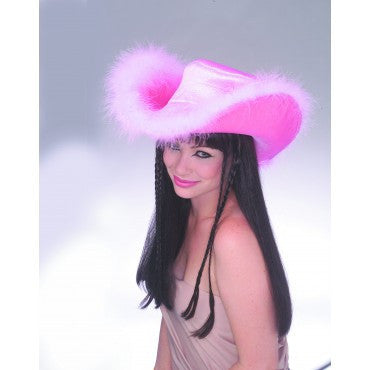 Pink Midnight Cowgirl Hat - Rubies Costumes & Accessories - HalloweenCostumes4U.com - Accessories