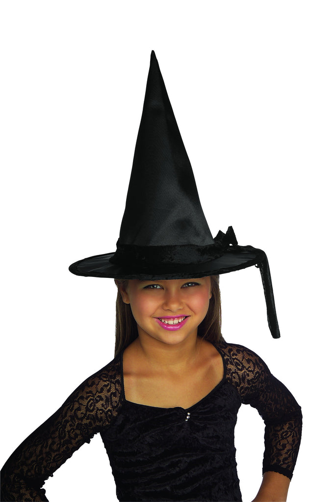Black Witch Hat - HalloweenCostumes4U.com - Accessories