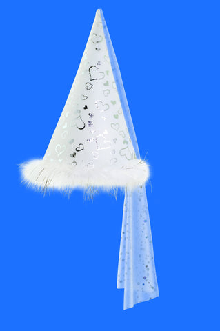 White Conical Princess Hat - Rubies Costumes & Accessories - HalloweenCostumes4U.com - Accessories