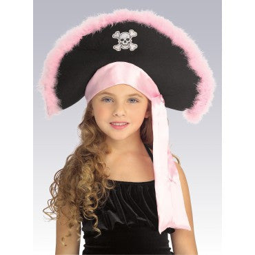 Kids Pink Pirate Hat - Rubies Costumes & Accessories - HalloweenCostumes4U.com - Accessories