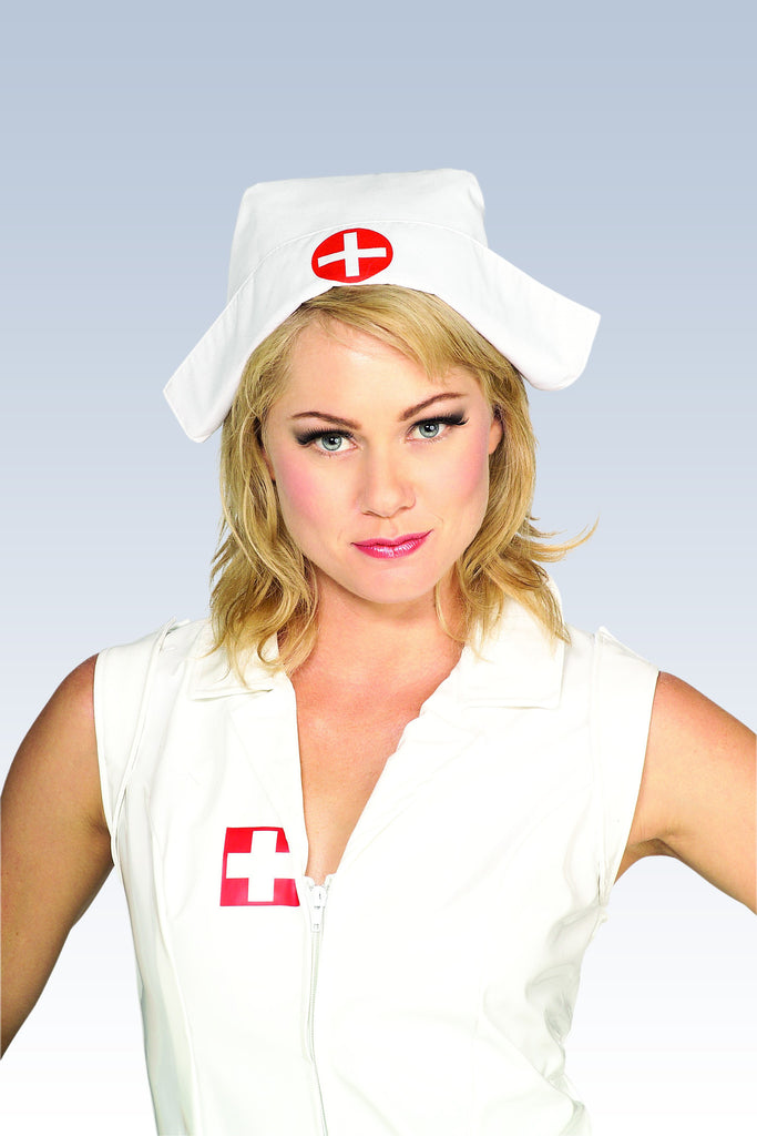 White Nurse Headpiece - HalloweenCostumes4U.com - Accessories