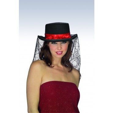 Gothic Rose Top Hat - Rubies Costumes & Accessories - HalloweenCostumes4U.com - Accessories