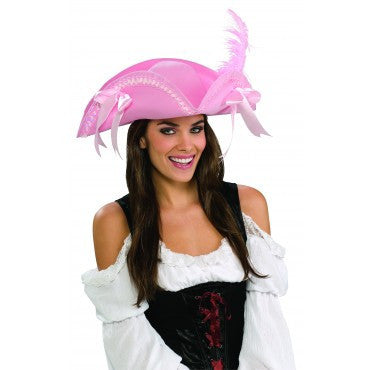 Pink Pirate Hat - Rubies Costumes & Accessories - HalloweenCostumes4U.com - Accessories