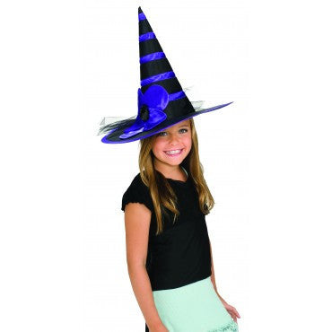Kids Purple Daisy Witch Hat - Rubies Costumes & Accessories - HalloweenCostumes4U.com - Accessories