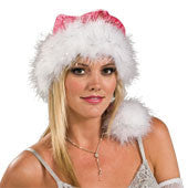 Pink Santa Hat - Rubies Costumes & Accessories - HalloweenCostumes4U.com - Accessories