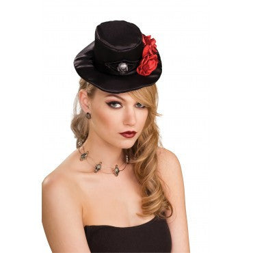Gothic Mini Top Hat - Rubies Costumes & Accessories - HalloweenCostumes4U.com - Accessories