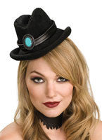 Black Mini Cowboy Hat - Rubies Costumes & Accessories - HalloweenCostumes4U.com - Accessories