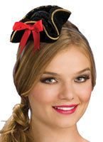 Mini Buccaneer Pirate Hat - Rubies Costumes & Accessories - HalloweenCostumes4U.com - Accessories