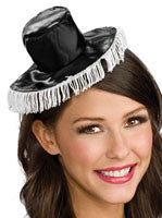 Black and White Spanish Mini Hat - Rubies Costumes & Accessories - HalloweenCostumes4U.com - Accessories