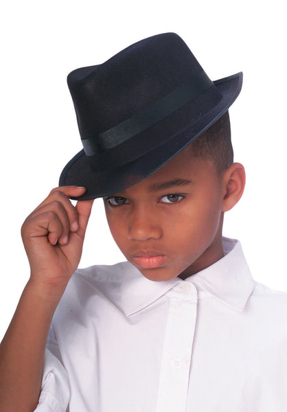 Kids Fedora Hat - HalloweenCostumes4U.com - Costume Props & Accessories