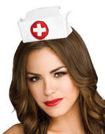 Mini Nurse Hat - Rubies Costumes & Accessories - HalloweenCostumes4U.com - Accessories