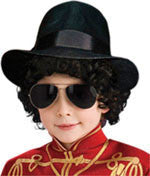 Kids Michael Jackson Fedora - HalloweenCostumes4U.com - Accessories