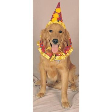 Pets Clown Costume - HalloweenCostumes4U.com - Pet Costumes & Accessories