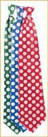 Satin Polka Dot Neck Tie - Various Colors - Rubies Costumes & Accessories - HalloweenCostumes4U.com - Accessories