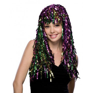 Mardi Gras Tinsel Wig - Rubies Costumes & Accessories - HalloweenCostumes4U.com - Accessories