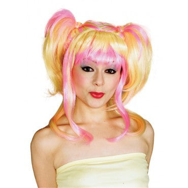 Pink Hearts Wig - Rubies Costumes & Accessories - HalloweenCostumes4U.com - Accessories