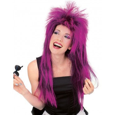 Purple Neon Shag Wig - Rubies Costumes & Accessories - HalloweenCostumes4U.com - Accessories