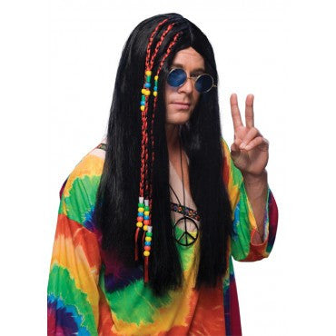 Long Hippie Wigs - Various Colors - Rubies Costumes & Accessories - HalloweenCostumes4U.com - Accessories