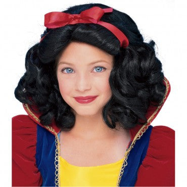 Kids Snow White Wig - Rubies Costumes & Accessories - HalloweenCostumes4U.com - Accessories