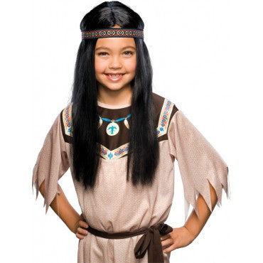 Kids Indian Maiden Wig - Rubies Costumes & Accessories - HalloweenCostumes4U.com - Accessories