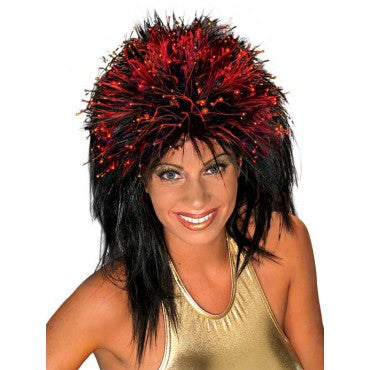 Fiber Optic Light Up Spikey Wig - Various Colors - Rubies Costumes & Accessories - HalloweenCostumes4U.com - Accessories