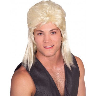 Mullet Wig - Various Colors - HalloweenCostumes4U.com - Costume Props & Accessories