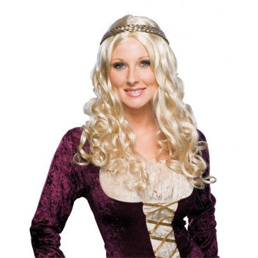 Renaissance or Hippie Wig - Various Colors - Rubies Costumes & Accessories - HalloweenCostumes4U.com - Accessories