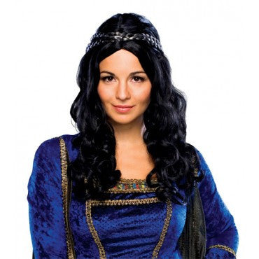 Renaissance or Hippie Wig - Various Colors - HalloweenCostumes4U.com - Costume Props & Accessories