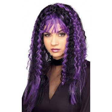 Sinister Crimped Witch Wig - Various Colors - Rubies Costumes & Accessories - HalloweenCostumes4U.com - Accessories