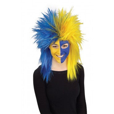 Sports Fanatic Wig - Various Colors - HalloweenCostumes4U.com - Costume Props & Accessories