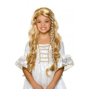 Kids Glamorous Princess Wig - Various Colors - HalloweenCostumes4U.com - Costume Props & Accessories