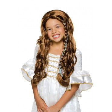 Kids Glamorous Princess Wig - Various Colors - HalloweenCostumes4U.com - Costume Props & Accessories