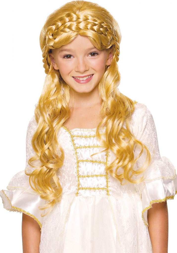 Kids Enchanted Princess Wig - Various Colors - HalloweenCostumes4U.com - Costume Props & Accessories