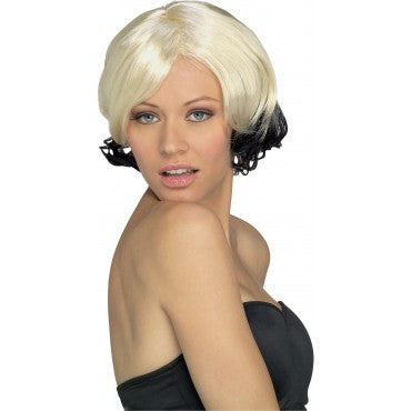 Sassy Two Tone Wig - Various Colors - Rubies Costumes & Accessories - HalloweenCostumes4U.com - Accessories