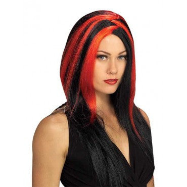 Miss Sinister Wig - Various Colors - HalloweenCostumes4U.com - Costume Props & Accessories