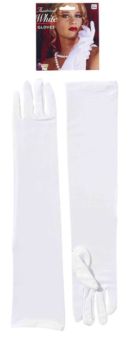 Long White Nylon Marilyn Costume Gloves - Rubies Costumes & Accessories - HalloweenCostumes4U.com - Accessories