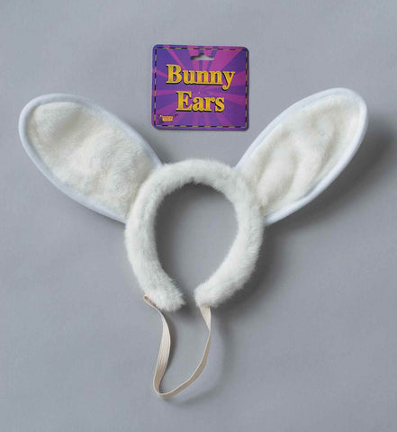 White Bunny Ears Costume Headband - Rubies Costumes & Accessories - HalloweenCostumes4U.com - Accessories