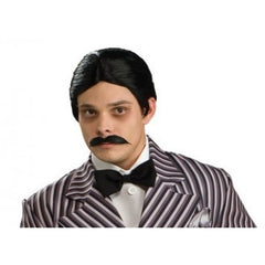 Gomez Addams Wig and Moustache Set