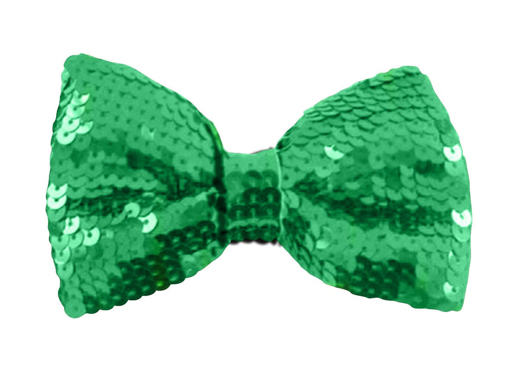 Leprechaun's Green Sequin Bow Tie - Rubies Costumes & Accessories - HalloweenCostumes4U.com - Accessories
