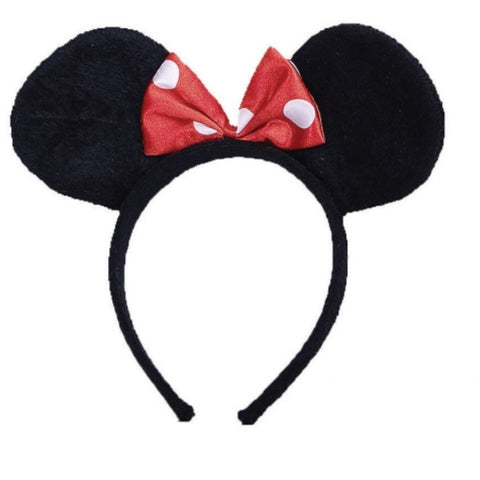 Kids Miss Mouse Ears Headpiece - Dress Up America Costumes & Accessories - HalloweenCostumes4U.com - Accessories