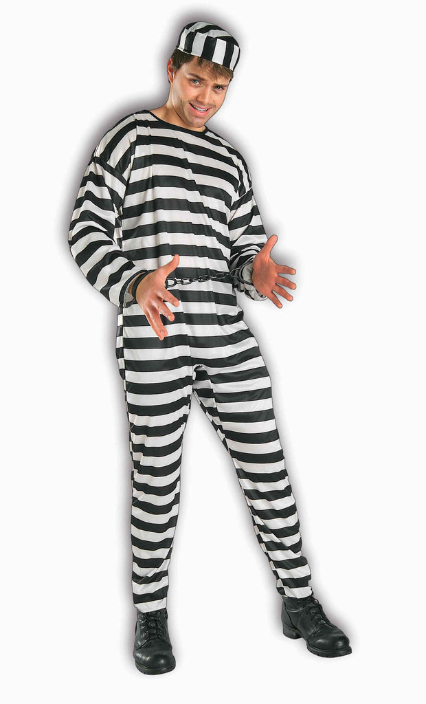 Prisoner Costumes Adults Halloween Costume - Rubies Costumes & Accessories - HalloweenCostumes4U.com - Adult Costumes