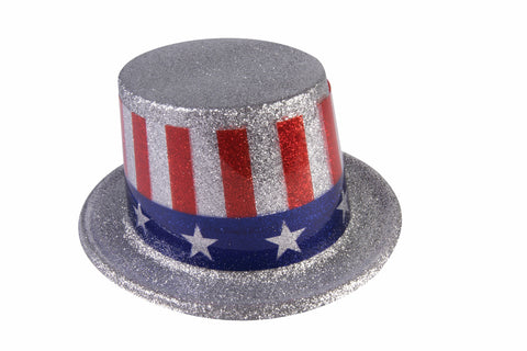 Costume Hats Uncle Sam Glitter Top Hats - Rubies Costumes & Accessories - HalloweenCostumes4U.com - Accessories