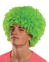 Rave Neon Afro Wig - Various Colors - Rubies Costumes & Accessories - HalloweenCostumes4U.com - Accessories