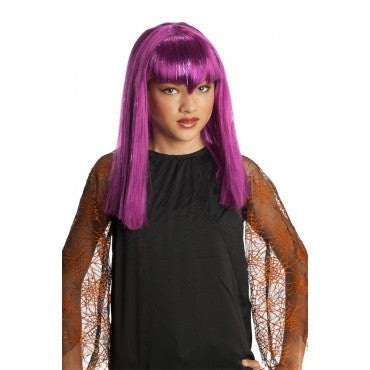 Kids Glitter Vampire Wig - Various Colors - HalloweenCostumes4U.com - Costume Props & Accessories