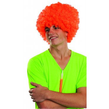 Rave Neon Afro Wig - Various Colors - HalloweenCostumes4U.com - Costume Props & Accessories