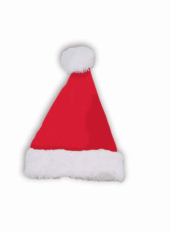 Santa Hats Plush Christmas Santa Hat - Rubies Costumes & Accessories - HalloweenCostumes4U.com - Accessories