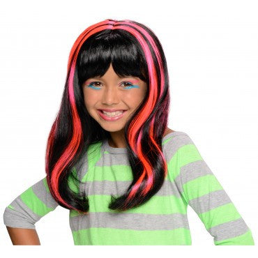 Kids Neon Streaks Wig - Various Colors - HalloweenCostumes4U.com - Costume Props & Accessories