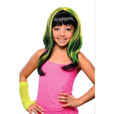 Kids Neon Streaks Wig - Various Colors - HalloweenCostumes4U.com - Costume Props & Accessories